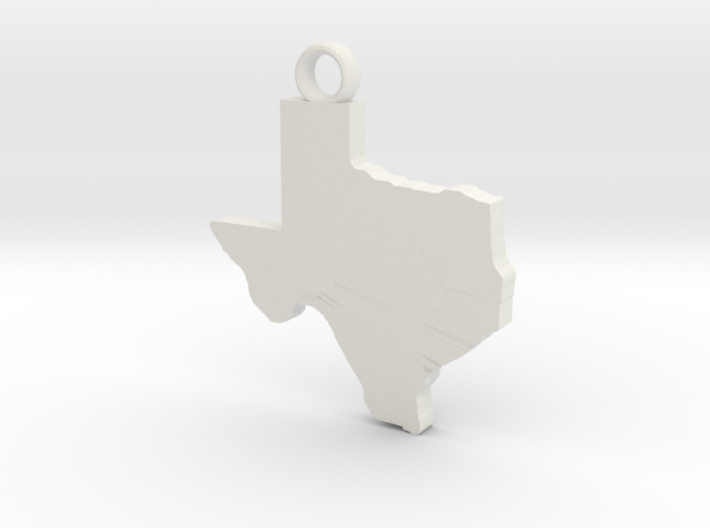 Texas Key Ring 3d printed