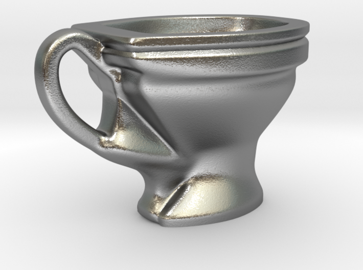Toilet coffee cup 3d printed