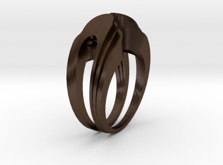 Deco.F ring 3d printed 