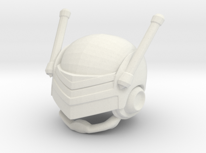 Custom Saiyaman Inspired Helmet forLego 3d printed