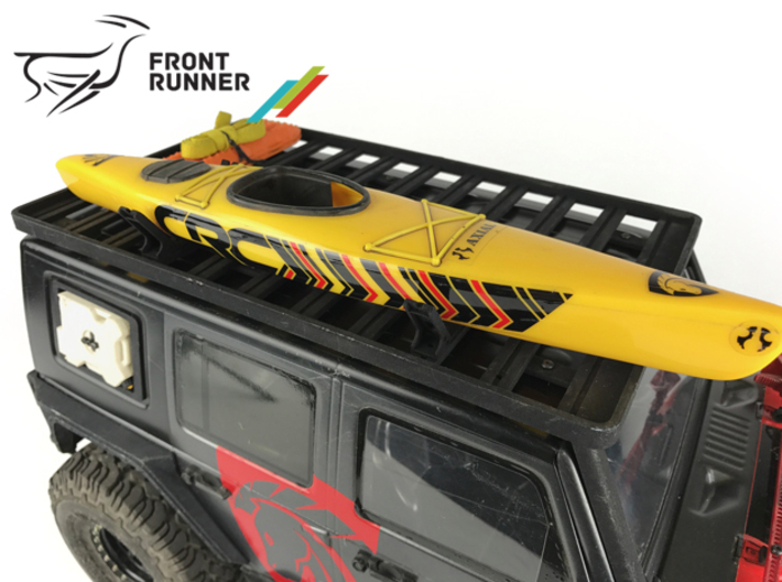 FR10005 Front Runner Canoe Carrier 3d printed Shown fitted supporting Canoe (all other items sold separately)
