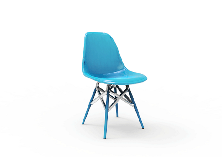 Eames Molded Shell Side Chair 3d printed