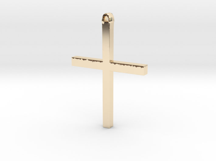 Christian Cross 3d printed