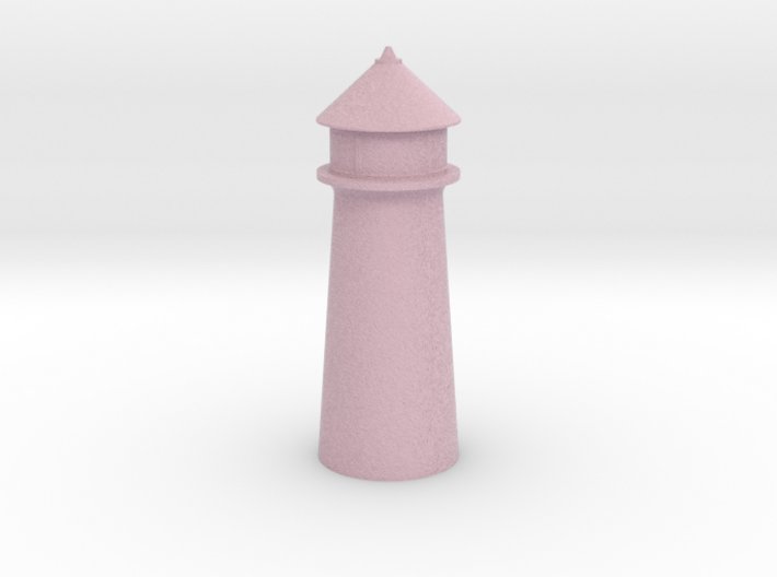 Lighthouse in Pastel Magenta 3d printed Lighthouse Pastel Magenta