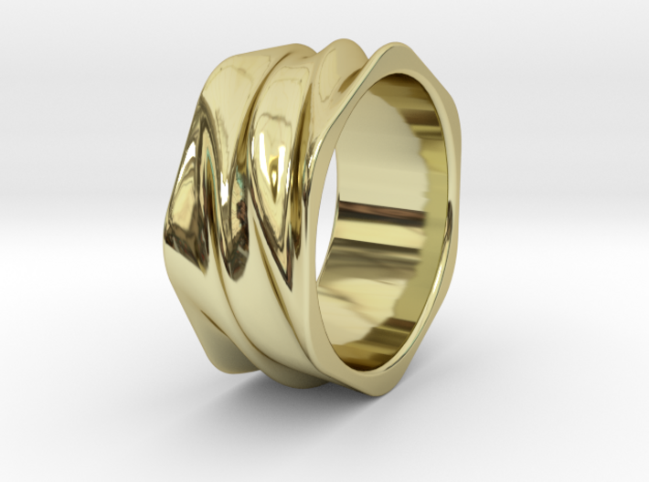 Tidal Ring 3d printed 
