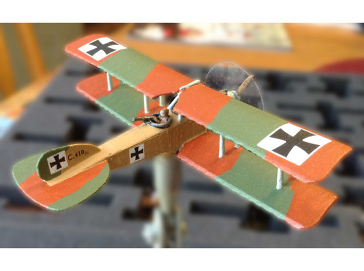 Albatros C.V/16 (various scales) 3d printed Photo &amp; painting courtesy Mike Werner