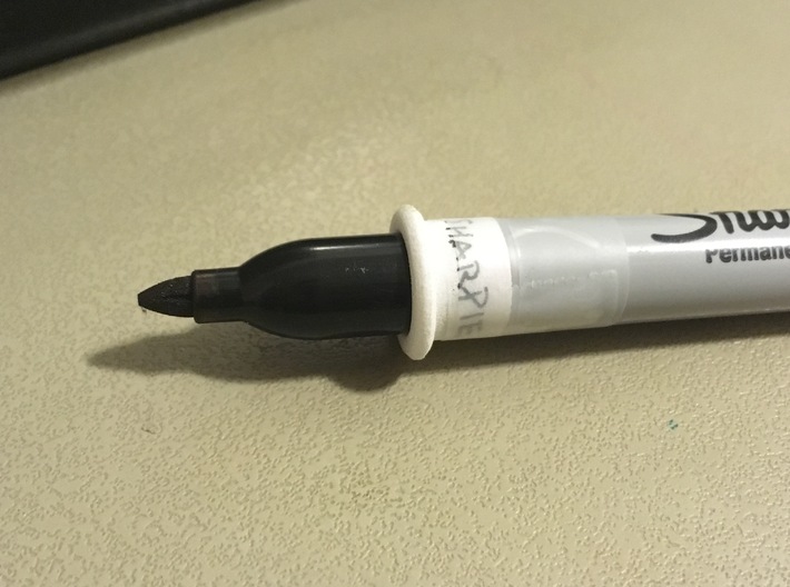 Sharpie Adapter for HP Pen Plotters 3d printed 