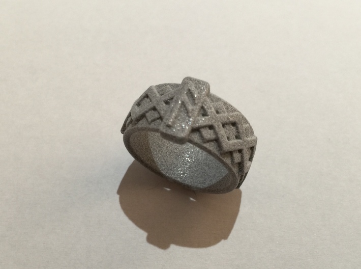 Norse Ansuz Ring 3d printed 