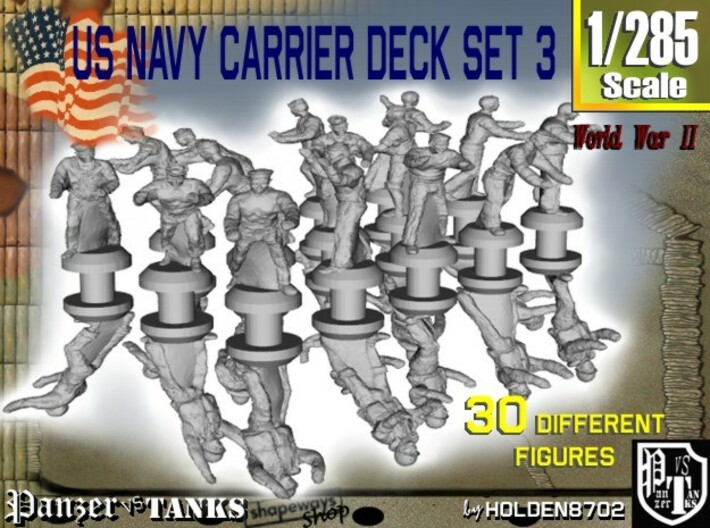 1-285 US Navy Carrier Deck Set 3 3d printed 