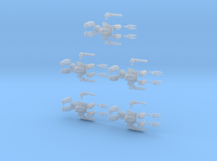 Renfield Assault Infantry Bot (pack of 5) 3d printed