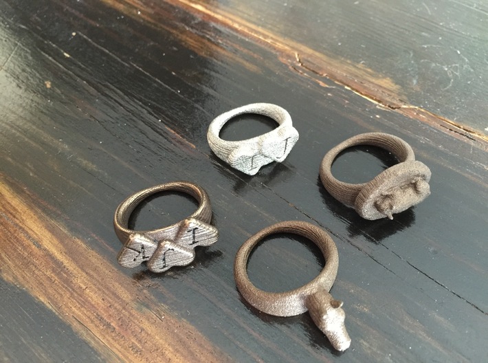The Custom Ring 3d printed 