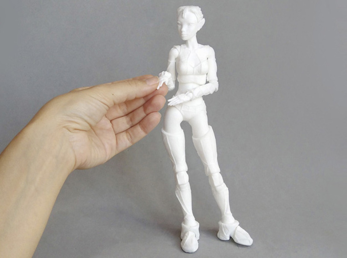 Jointed Doll "Lantea" 3d printed 