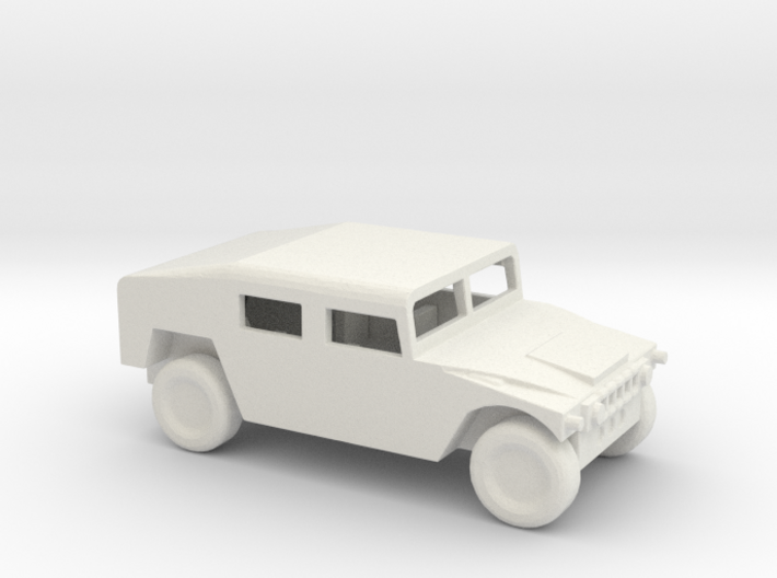 1/144 Scale M1025 Humvee Command 3d printed