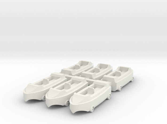 Flume Boats from Hershey Park 3d printed