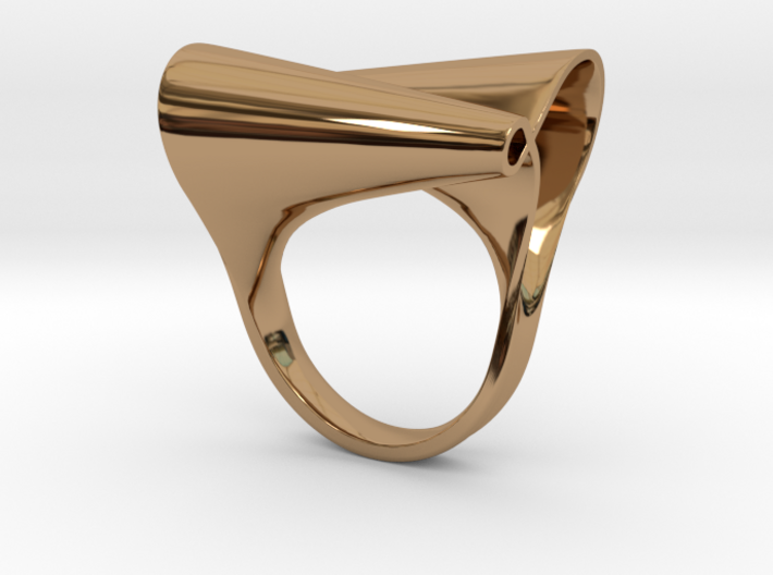 Ring ottoconico liscio 3d printed