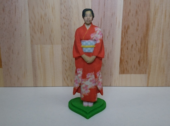 Japanese-Kimono-100mm 3d printed 
