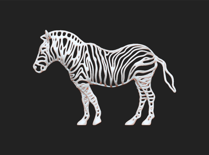Zebra 3d printed 