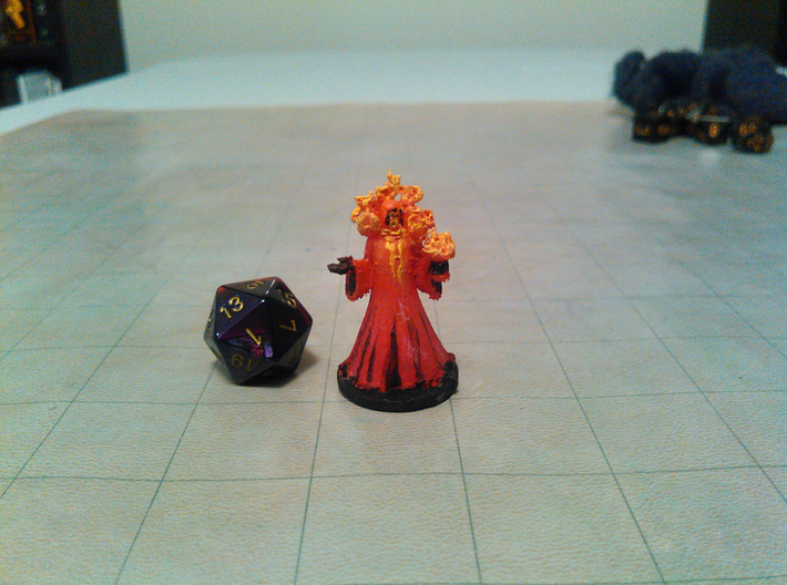 Eternal Flame Priest 3d printed