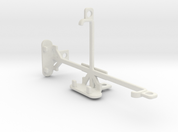 BLU Selfie tripod &amp; stabilizer mount 3d printed