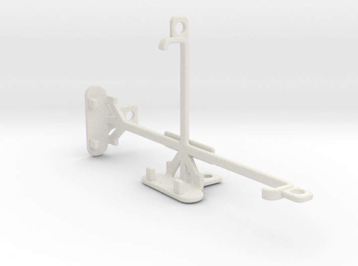 HTC Butterfly 3 tripod &amp; stabilizer mount 3d printed