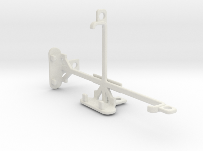 HTC One M9s tripod &amp; stabilizer mount 3d printed