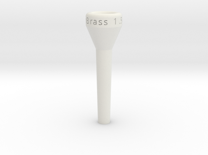 Trumpet mouthpiece 1.5C V02 3d printed