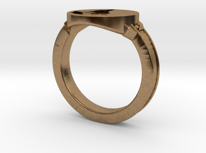 Dark Souls inspired Wolf Ring 3d printed