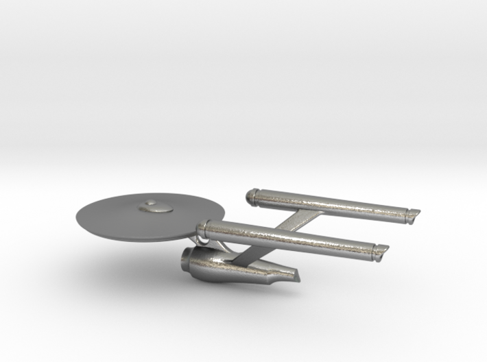 Starship Enterprise (pendant) 3d printed