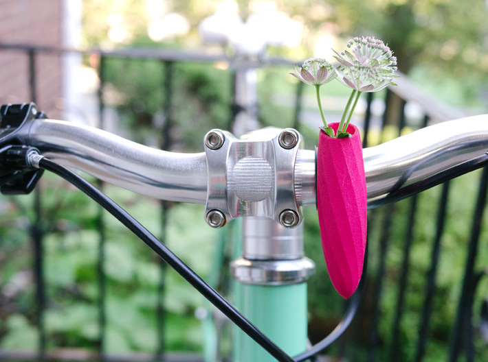 Twisted Vase for your Bike 3d printed 