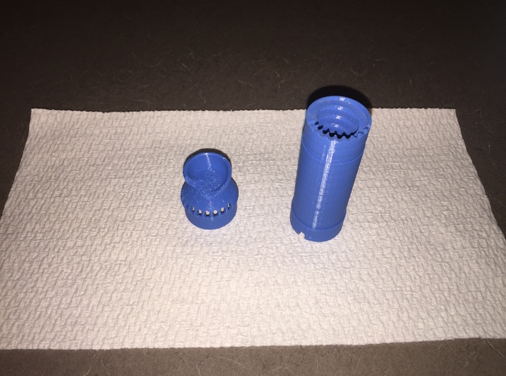 Small Pallet Auger for EHEIM twin automatic feeder 3d printed 