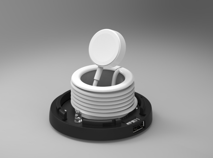 WireWrap Cylinder Of The SmartDock  for AppleWatch 3d printed 