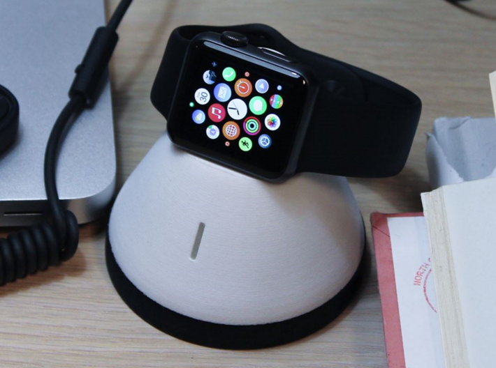 WireWrap Cylinder Of The SmartDock  for AppleWatch 3d printed 