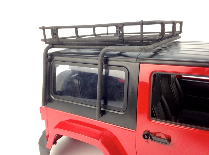 AJ10013 Modular Exo Cage 3d printed  Shown fitted to the China JK 2dr & roof Basket (SOLD SEPARATELY)