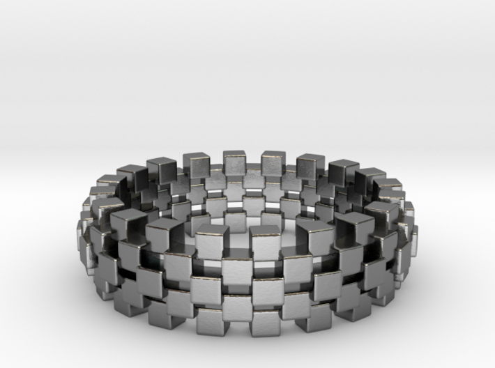 CUBINATOR Ring, US size 12.5, d=21,8 mm(all sizes 3d printed