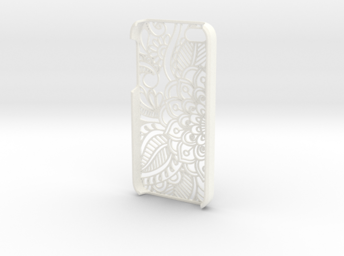 Iphone "SE" Case - Flower 3d printed 