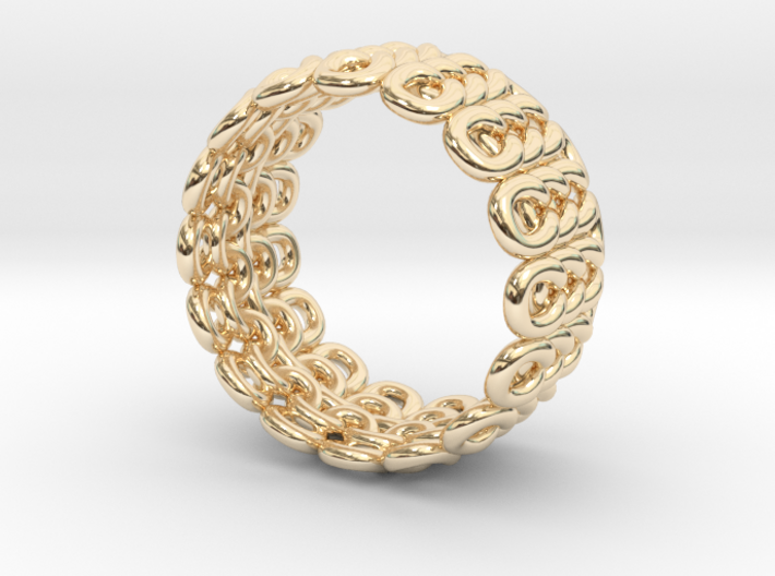 Knitter's Ring 3d printed