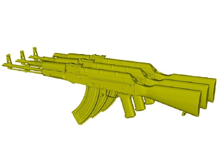 1/10 scale Avtomat Kalashnikova AK-47 rifles x 3 3d printed