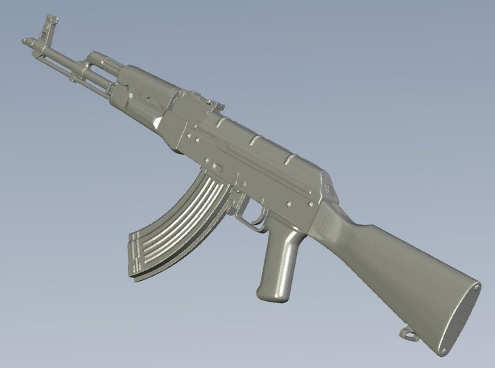 1/16 scale Avtomat Kalashnikova AK-47 rifles x 5 3d printed 