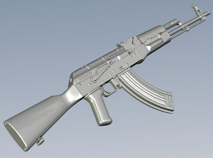 1/18 scale Avtomat Kalashnikova AK-47 rifle x 1 3d printed 