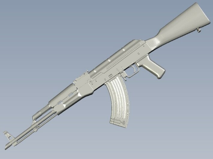 1/18 scale Avtomat Kalashnikova AK-47 rifles x 3 3d printed