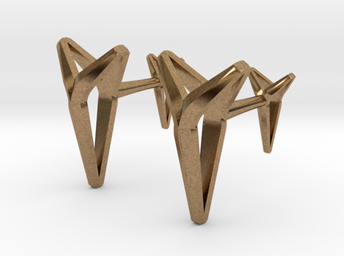 YOUNIVERSAL Cufflinks. Pure Chic for Him 3d printed
