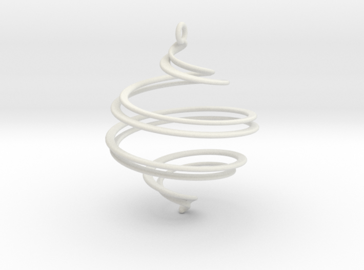 Spiral Ornament 2 3d printed
