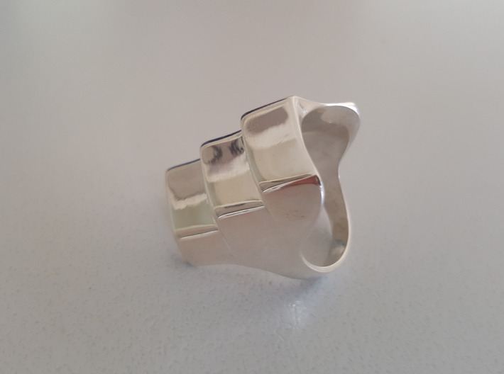 Armour Ring Sizes 5-13 3d printed 