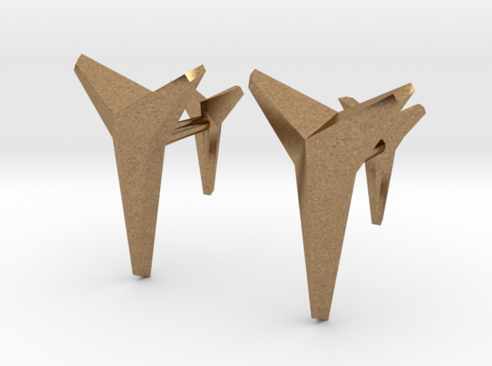YOUNIVERSAL Solid, Cufflinks. 3d printed