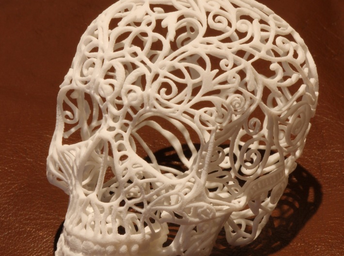 Skull Filagree - v1 - 27cm 3d printed
