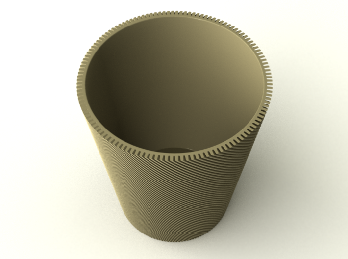 Spiral Cup 3d printed 