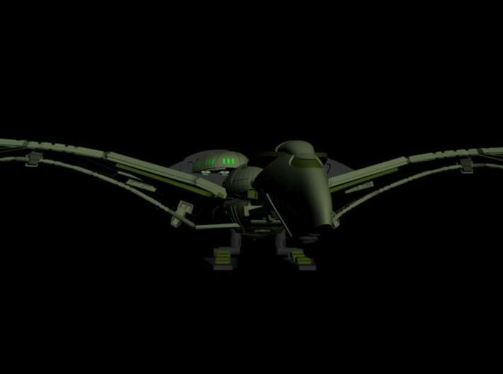 WarBird Raven Class HvyCruiser   With Landing Gear 3d printed 