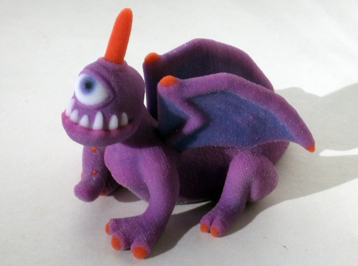 2 Inch Monsters: Batch 01 3d printed Violet