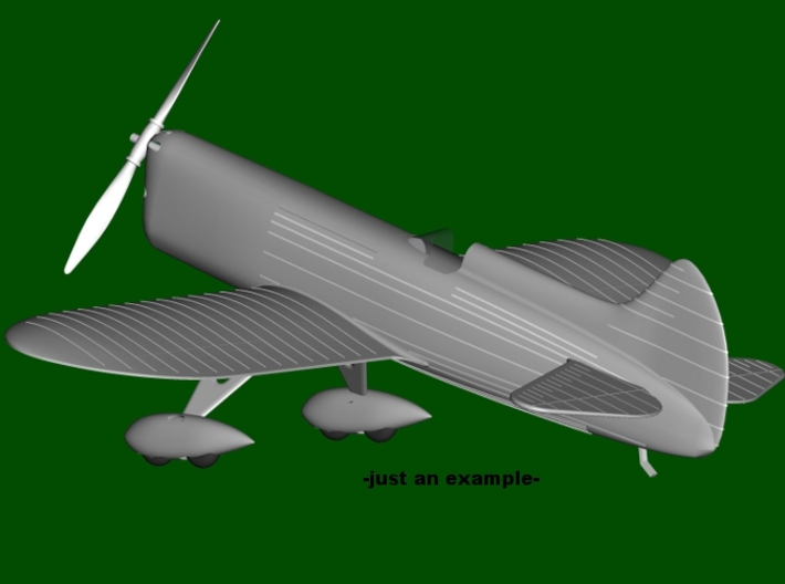 DGA-5 &quot;IKE&quot; #39, Tandem landing gear, scale 1/144 3d printed