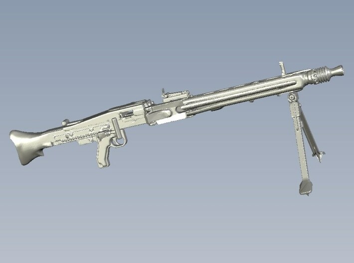 1/24 scale WWII Wehrmacht MG-42 machineguns x 4 3d printed 